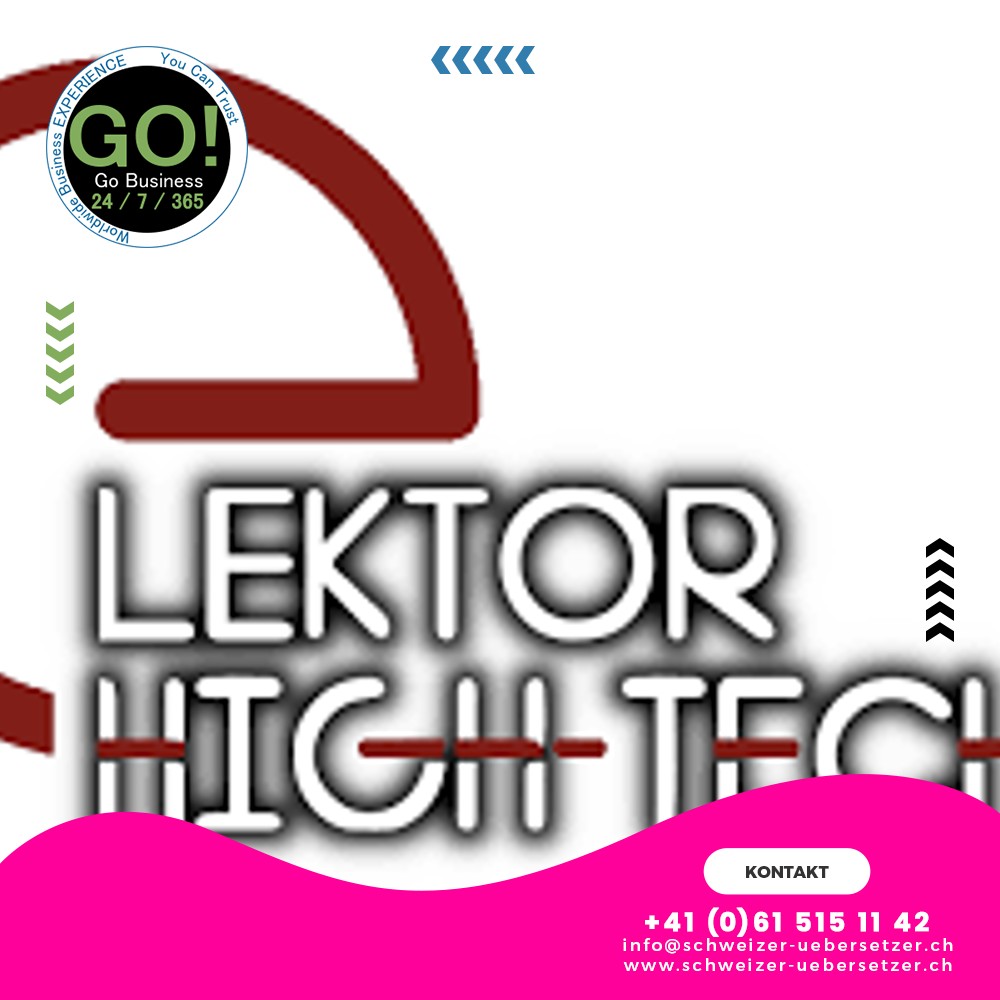 Der Lektor bei Go Business